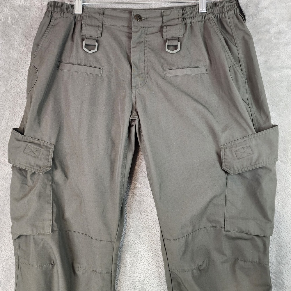 LA Police Gear Pants Womens 16 Long OD Green Ripstop Operator Tatcical Wear - Picture 7 of 13